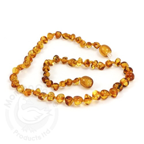 Amber Necklace - Baroque Honey - Crunch Natural Parenting is where to buy