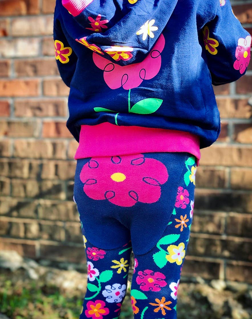 Doodle Pants  Flower Leggings - Crunch Natural Parenting is where to buy
