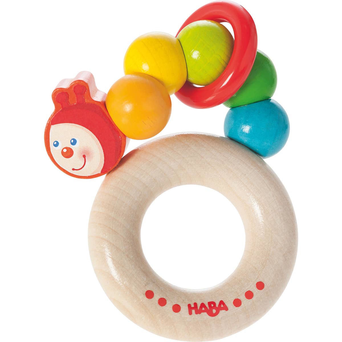 Haba Clutching Toy Rainbow Caterpillar - Crunch Natural Parenting is where to buy