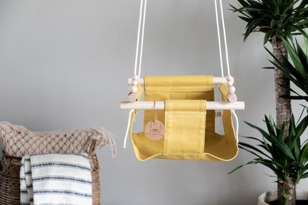 Artisan Infant and Toddler Swings - Crunch Natural Parenting is where to buy