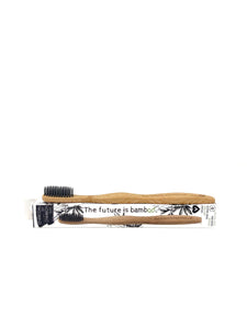 Bamboo & Charcoal Toothbrush - Crunch Natural Parenting is where to buy