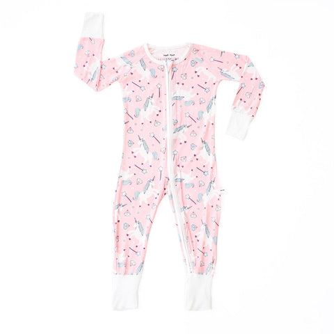 Little Sleepies - Unicorn convertible romper/sleeper - Crunch Natural Parenting is where to buy
