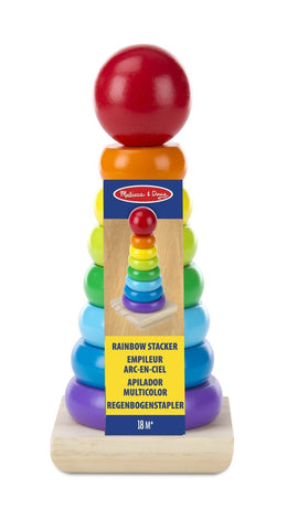 Rainbow Stacker Classic Toy - Crunch Natural Parenting is where to buy