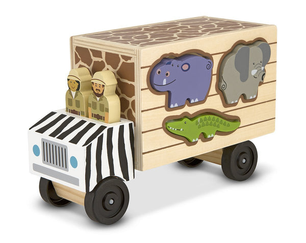 Animal Rescue Truck Wooden Play Set - Crunch Natural Parenting is where to buy
