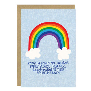 "Rainbow Babies" Greeting Card - Crunch Natural Parenting is where to buy