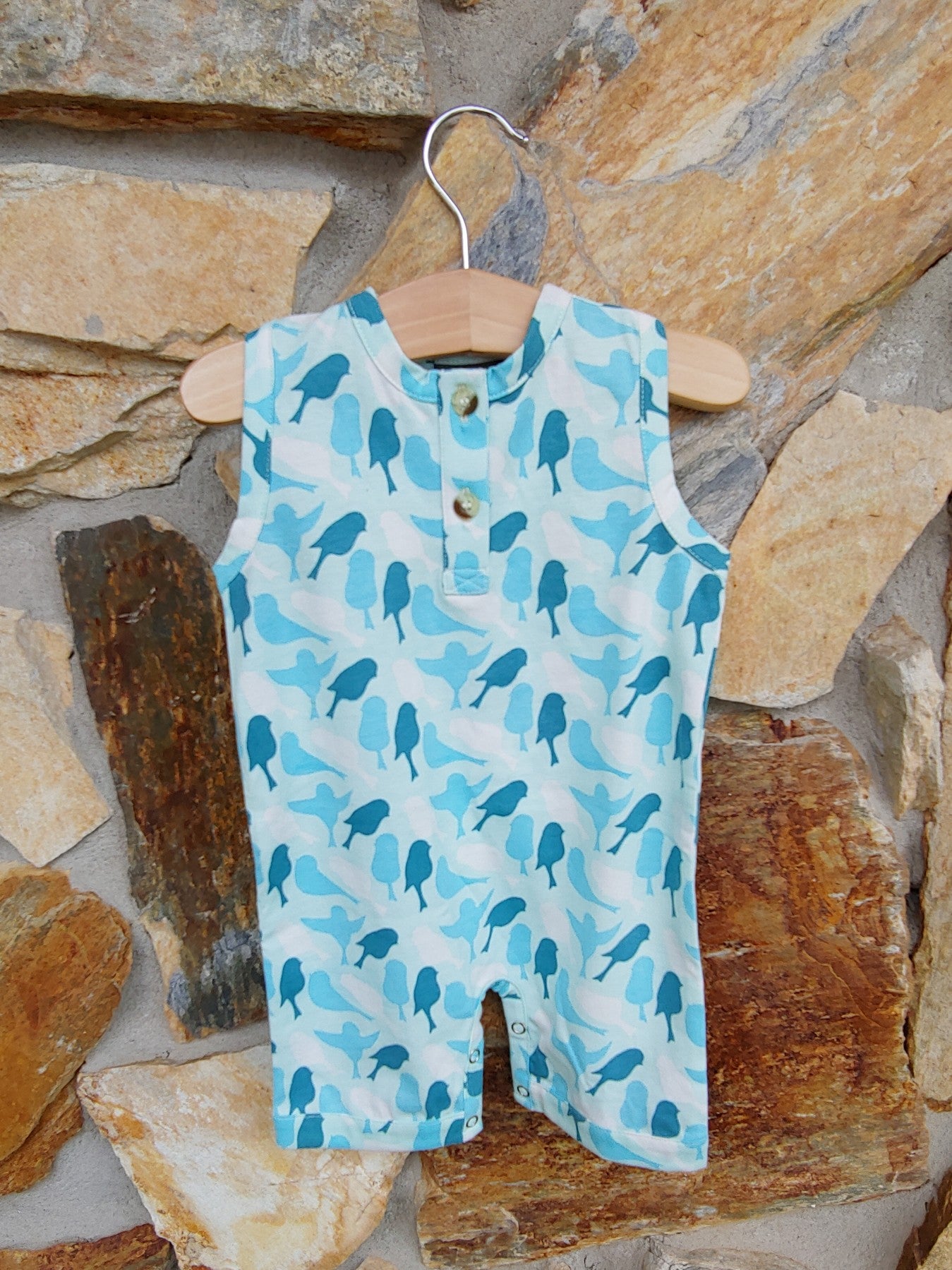 Racer Back Jumpsuit - Sparrow - Crunch Natural Parenting is where to buy
