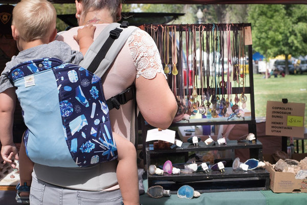 Standard Size/Plus Straps Kinderpack Carrier  - In The Rough with Koolnit - Crunch Natural Parenting is where to buy
