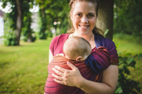 Girasol Ring Sling - Twilight - Crunch Natural Parenting is where to buy