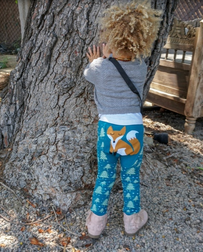 Doodle Pants Winter Fox Leggings - Crunch Natural Parenting is where to buy