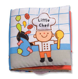 Soft Activity Book - Little Chef - Crunch Natural Parenting is where to buy