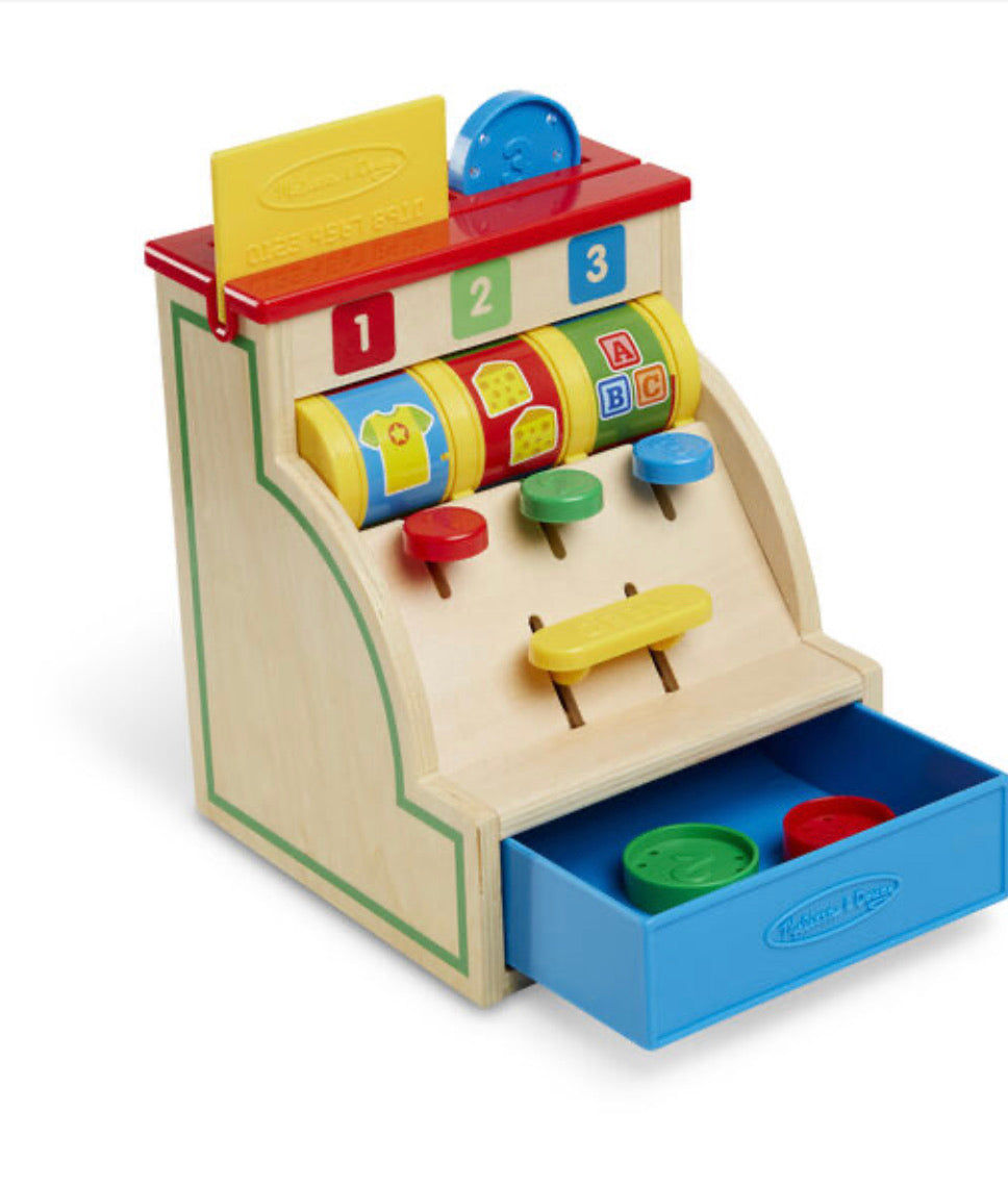 Melissa and Doug Spin and Swipe Cash Register - Crunch Natural Parenting is where to buy
