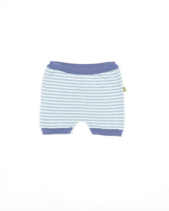 Blue Stripe Knit Shorts - Crunch Natural Parenting is where to buy