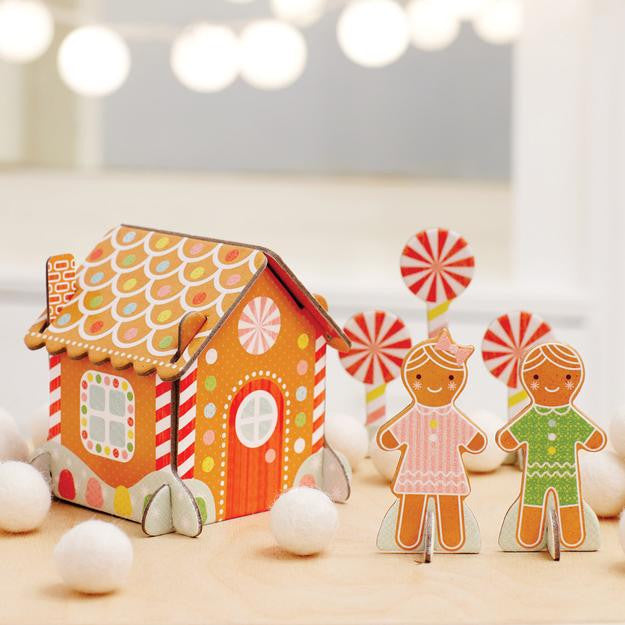 Gingerbread House Pop-Out Play Set - Crunch Natural Parenting is where to buy